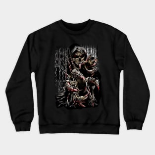 evil skeleton Crewneck Sweatshirt